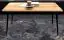 Coffee table Rolleston 07 solid oiled Wild Oak - Measurements: 110 x 60 x 48 cm (W x D x H)