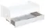 Drawer for kid bed Milo 32, Colour: White, solid - 29 x 90 x 192 cm (H x W x L)