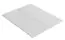 Floor plate for double bed, 2-pieces, Colour: White - Measurements: 89.20 x 201 cm (w x l).