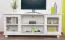 TV subcabinet pine solid wood painted white 004 - Dimensions 55 x 136 x 47 cm (H x W x D)