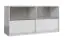 Chest of drawers Alwiru 01, Colour: Pine White / Grey - 75 x 142 x 44 cm (h x w x d)