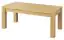 Coffee table Skradin 26, Colour: Oak, partial solid wood - Measurements: 120 x 60 x 50 cm (W x D x H)