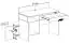 Desk Fafe 02, Colour: Oak Riviera / White - Measurements: 87 x 110 x 55 cm (H x W x D)
