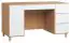 Desk Arbolita 06, Colour: Oak / White - Measurements: 78 x 140 x 67 cm (H x W x D)