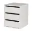 Drawer insert for Farsala and Thiva series, Colour: White - Measurements: 52 x 40 x 50 cm (H x W x D)