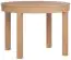 Dining table extendable, Colour: Oak - Measurements: 110 - 210 x 110 cm (W x D)
