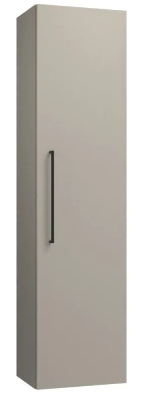 Bathroom - Tall cabinet Noida 46, Colour: Beige - 138 x 35 x 25 cm (h x w x d)