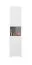 Children's Wardrobe Lede 05 | Grey / White | Modern Design | 190 x 45 x 40 cm