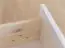 TV base cabinet Bresle 07, solid pine wood wood wood wood wood, Colour: White / Nature - Measurements: 58 x 155 x 48 cm (H x W x D)