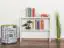 Shelf "Easy Furniture" S07, solid beech wood solid White lacquered - 60 x 74 x 20 cm (h x w x d)