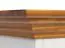 Desk Gyronde 23, solid pine wood wood wood wood wood wood, Colour: White / Oak - 77 x 155 x 53 cm (H x W x D)