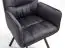 Swivel Chair Maridi 273, Colour: Grey - Measurements: 93 x 62 x 64 cm (H x W x D)