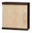 Wall cabinet Trelew 03, Colour: Wenge / Maple, door hinge left - 43 x 40 x 26 cm (h x w x d)