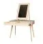Dressing Table Solid Pine Natural Aurornis 65 | 2 Drawers | Mirror | 150 x 96 x 40 cm
