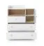 Changing Unit for Asbeek 04 Chest of Drawers | White | 10 x 54 x 72 cm | Durable ABS Edges