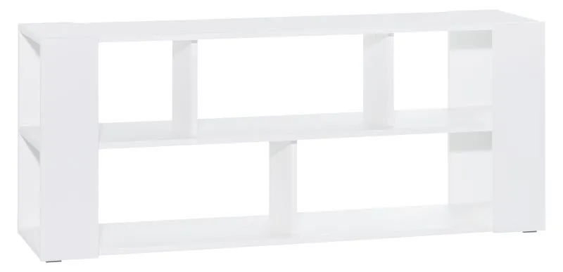 Shelf Minnea 44, Colour: White - Measurements: 71 x 168 x 41 cm (H x W x D)