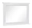 Mirror "Veternik" 05, Colour: White - Measurements: 73 x 98 x 5 cm (H x W x D)