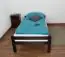 Children's bed / Youth bed "Easy Premium Line" K1/1n, solid beech wood, chocolate brown