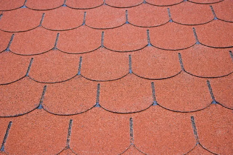Roof Shingles Plain Tile | Red | 3m² Coverage | Functional Roof Solution