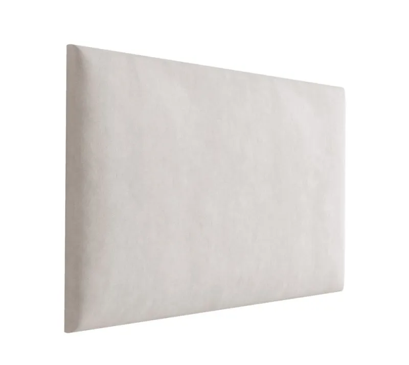 Set of 10 Upholstery Panels | Beige Velour Cover | 38 x 30 cm | Easy-Clean & Practical