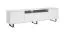 Bright TV Cabinet Zapopan 118 | White | Push-to-Open | 56 x 180 x 40 cm | Four Compartments | Modern Living Room
