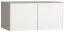 Wardrobe Top Attachment for 2 Doors | Bellaco 17 | Grey / White | 45 x 93 x 57 cm | Soft Close