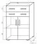Chest of drawers Garut 16, Colour: Sonoma Oak - Measurements: 118 x 80 x 40 cm (H x W x D)