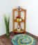 Shelf/corner shelf pine solid wood alder color Junco 62 - 40 x 30 x 86 cm (W x D x H)
