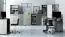 Desk Ciomas 20, Colour: Sonoma Oak / Grey - Measurements: 76 x 125 x 60 cm (H x W x D)