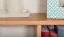 Shelf "Easy Furniture" S15, solid Natural beech wood - 69 x 174 x 20 cm (h x w x d)