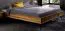 Double bed Rolleston 03 solid oiled Wild Oak - Lying area: 160 x 200 cm (w x l)