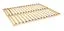 Wooden frame slatted frame, for double bed - mattress base: 160 x 200 cm (W x L)