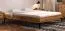 Double Bed Kumeu 03 | Solid Oiled Wild Oak | 160 x 200 cm Sleeping Area | Premium Metal Legs