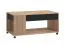 Coffee Table with Drawer Zvesdara 07 | Artisan Oak & Black | 4 Castors | 46 x 101 x 55 cm | Stylish Living Room Accent