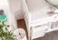 Bunk bed for adults "Easy Premium Line" K20/n, straight headboard and footboard, solid white beech wood - 90 x 200 cm (W X L), divisible