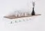 Coat Rack Solid Pine Wood | White/Brown | 25 x 100 x 25 cm | Lagopus 01 | 6 Hooks & Shelf | Modern Space-Saving Design