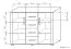 Chest of drawers Aitape 17, colour: dark Sonoma oak - Measurements: 92 x 119 x 40 cm (H x W x D)