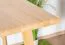 Solid Oak Coffee Table Natural Finish | Aurornis 76 | 80 x 80 x 50 cm | Modern Design