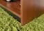 Mojokerto 11 Shelf Unit | Walnut / Black | 121 x 80 x 39 cm | Modern Storage Solution