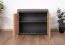 Ringerike 14 Shoe Cabinet with Seat Cushion, Color: Anthracite / Artisan Oak - Dimensions: 53 x 60 x 32 cm (H x W x D), with two compartments