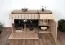 Chest of Drawers Sideboard Jordalsgrenda 05 | Oak/Black | 2 Drawers | 2 Doors | 5 Compartments | 90 x 150 x 40 cm | Living Room