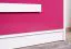 Children's Wardrobe Walter 03 | White & Pink High Gloss | 191 x 80 x 40 cm | Modern Hinged Door