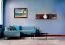 Suspended Rack "Postira" 19 | Walnut Finish | Partial Solid Wood | Modern Wall Shelf | 24 x 120 x 22 cm