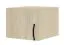 Metal handle for top unit for one-door wardrobe Edegem 05 | Color: Black