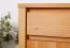 Tasman 07 Bedside Table | Solid Oiled Beech Heartwood | 51 x 51 x 30 cm | 3 Drawers | Elegant Premium Design