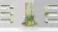 Flower box with trellis Alata 1 - Measurements: 40 x 40 x 140 cm (W x D x H)