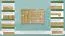 Chest of Drawers Solid Pine | Solid Wood | Natural Finish | 78 x 118 x 42 cm | Model 036