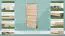 Shoe Cabinet 001 Solid Pine | Natural Wood Finish | 150 x 72 x 29 cm | 4 Drawers