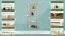 Natural Solid Pine Shelf Junco 55A | 164 x 80 x 30 cm | Modern Design | Sturdy & Spacious