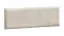 Upholstered Headboard for Ersigen 06 Wardrobe Bed | Cream | 50 x 150 cm | Fine Velvet Fabric